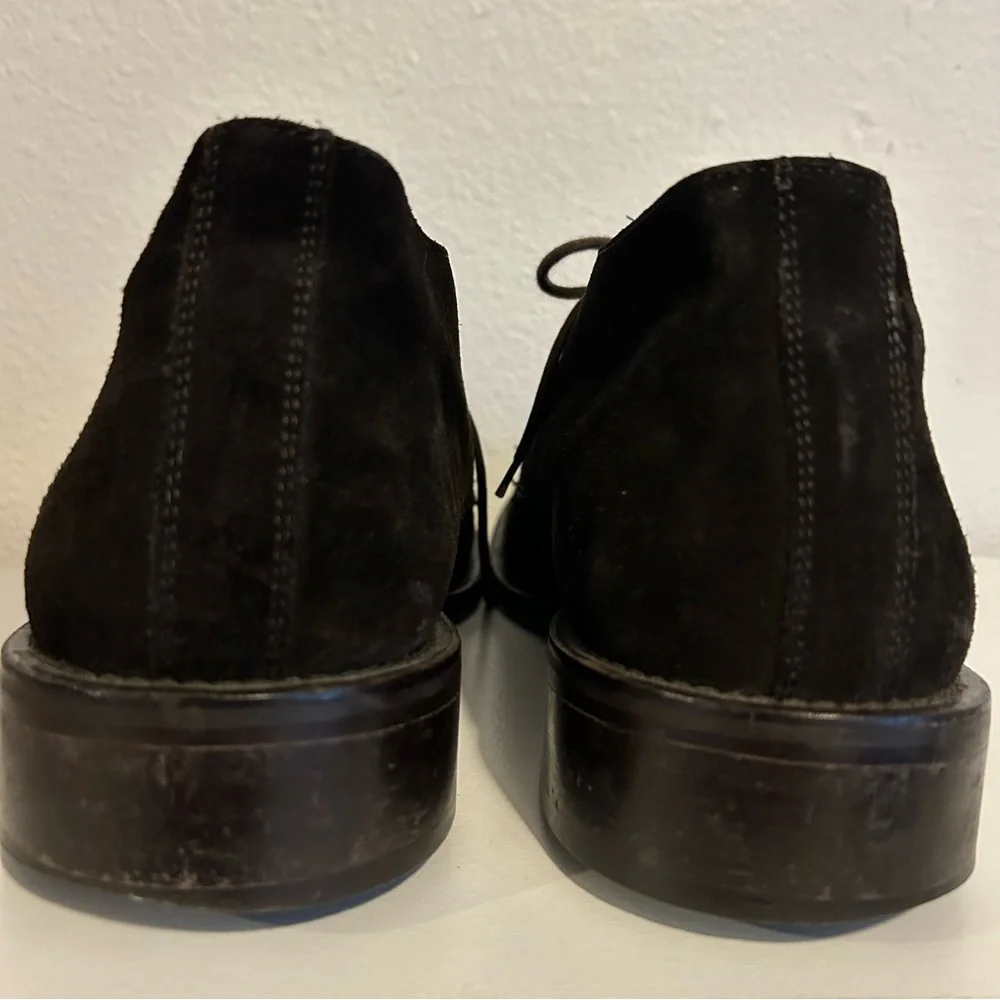 Men’s Bachrach brown genuine suede chukka boots size 9.5 career office career